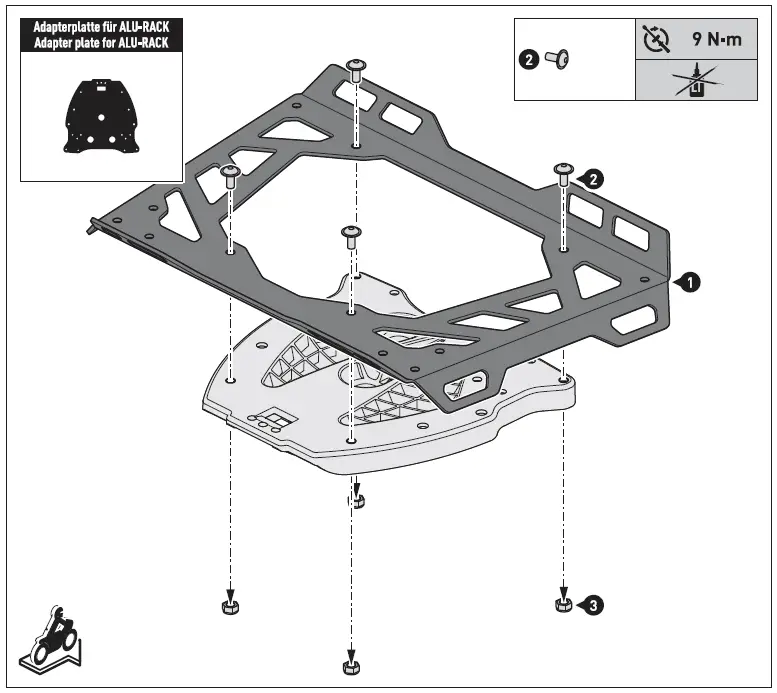SW-MOTECH-DL650-Rackpack-set-fo