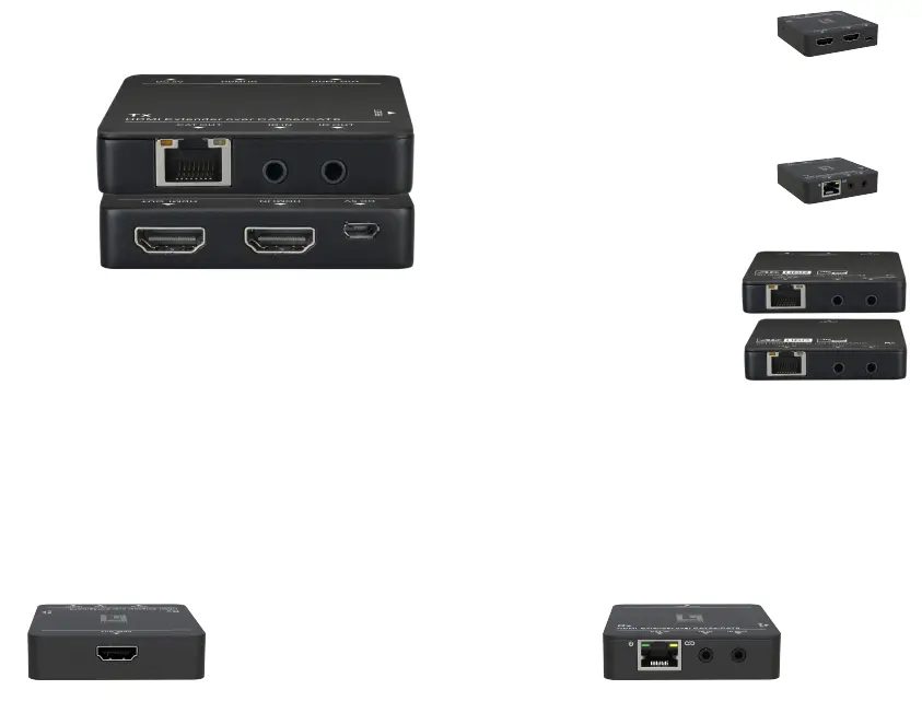level one HVE 9006 HDMI Over Cat 5 6 Extender Kit