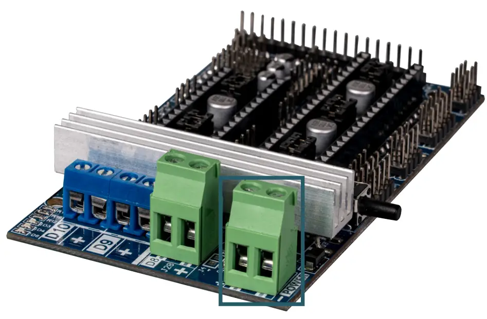 JOY-IT Ramps 1.6 with Display & 5x A4988 Motor Driver - CONNECTIONS