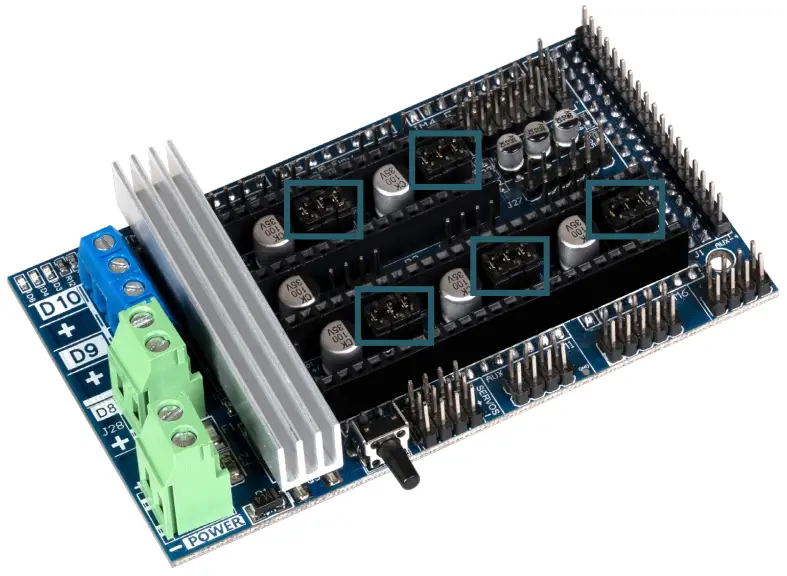 JOY-IT Ramps 1.6 with Display & 5x A4988 Motor Driver - SCHEMATIC DRAWING 1