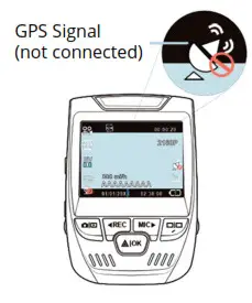 REXING V1 Dash Cam - GPS Logger