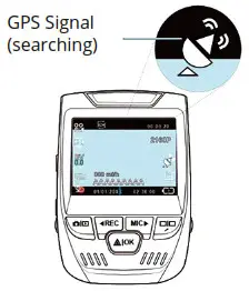 REXING V1 Dash Cam - GPS Signal