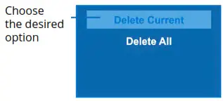 REXING V1 Dash Cam - To delete a photo