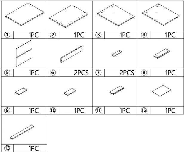 Kmart 43029693 Parquetry Bedside Table3