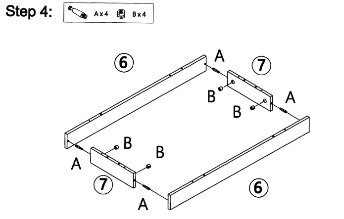 Kmart 43029693 Parquetry Bedside step4