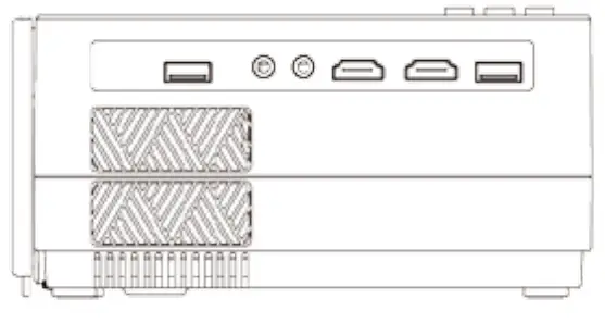DBPOWER 9000L HD Native 1080P Projector-11