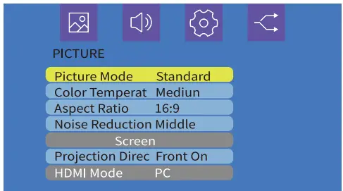 DBPOWER 9000L HD Native 1080P Projector-21