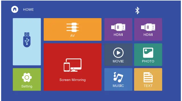 DBPOWER 9000L HD Native 1080P Projector-7