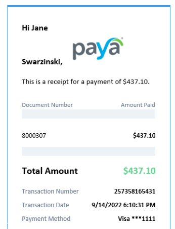 paya CLICK2PAY Sage 100 Sales Order Processing - fig5