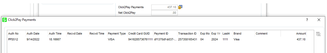 paya CLICK2PAY Sage 100 Sales Order Processing - fig6