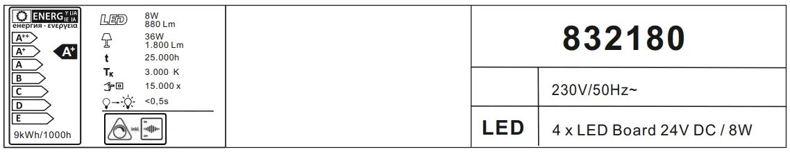 Paul Neuhaus 8190 55 Inigo LED Ceiling Light-