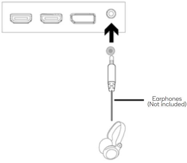 kogan KAMN24FXSA 24 Full HD 165Hz - Earphones
