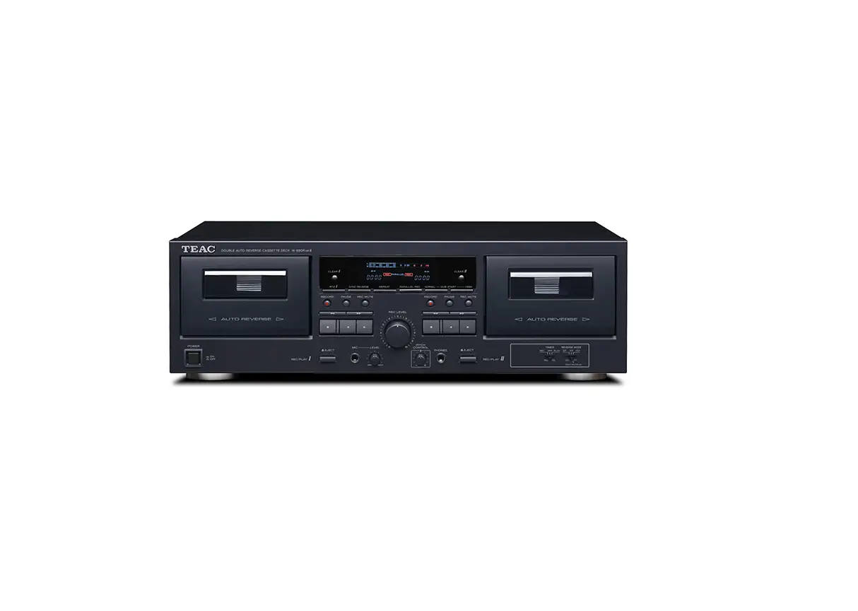 Teac W-890rmkii-b Auto-reverse Cassette Deck User Manual Teac W-890rmkii-b Auto-reverse Cassette Deck User Manual