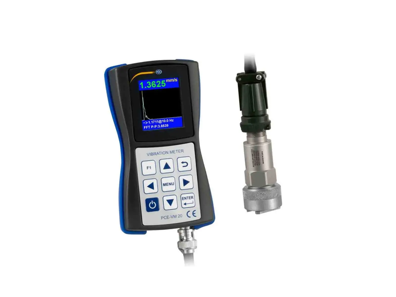Pce-vm 20 Vibration Analyzer User Manual