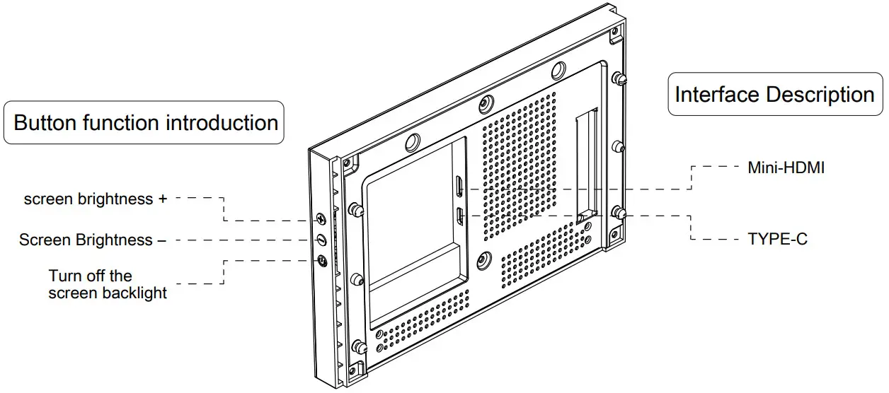jONSBO D31 Mesh Screen - Figure 1