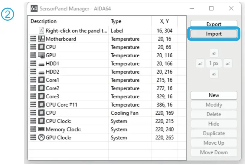 jONSBO D31 Mesh Screen - Figure 17