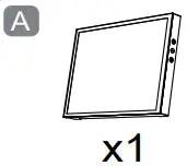 jONSBO D31 Mesh Screen - display secondary screen
