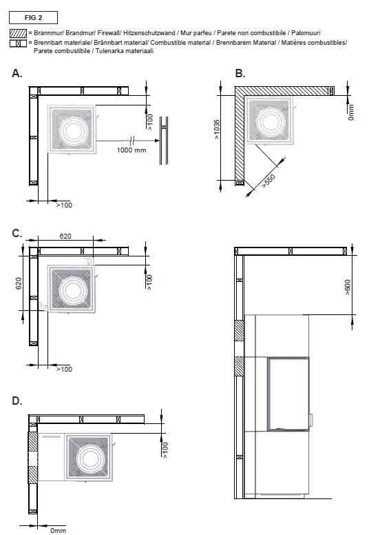 Nordpeis FP-ODE02-1X0 Odense Exclusive Low 4