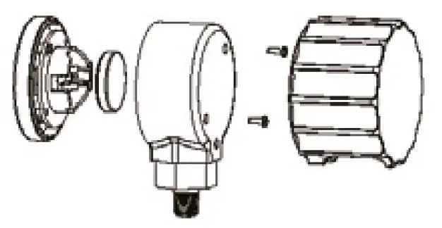 Mastercool Black Series Mini Fold Compact Manifold 4