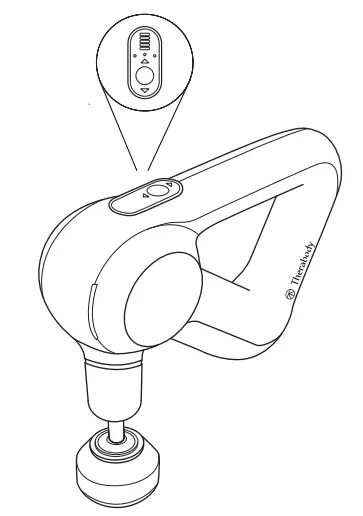 Therabody Theragun Prime Smart Percussive Therapy Device - Fig