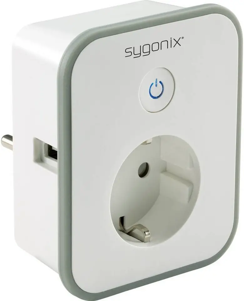 sygonix SY-RS-201 Smart Wi-Fi Socket with 2 USB Charging Ports