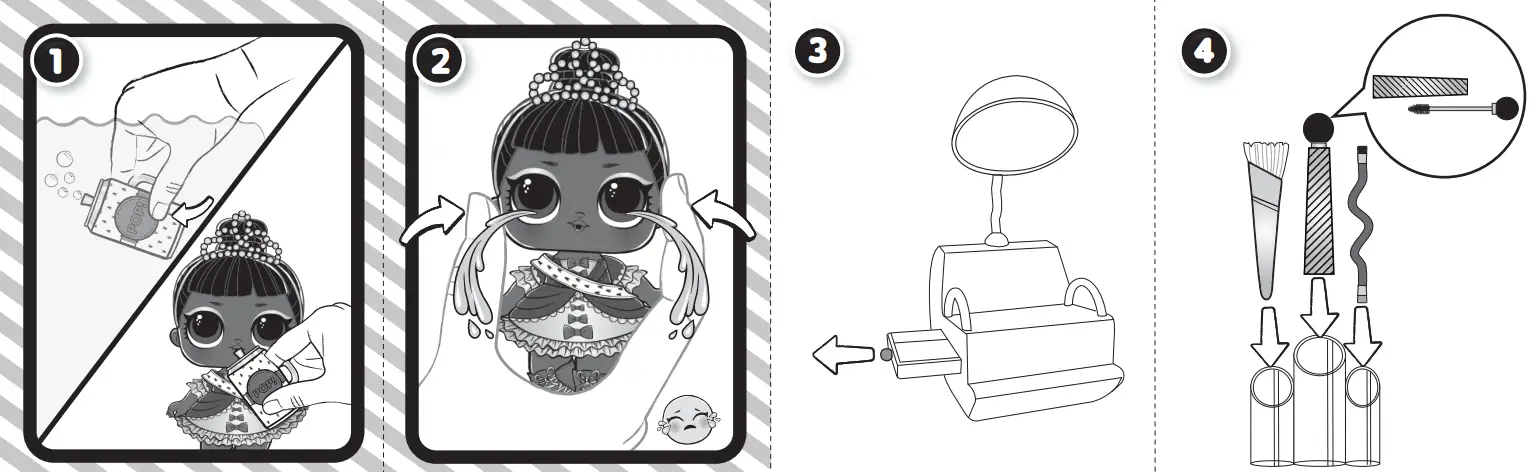 L O L SURPRISE 583776 Her Majesty and Beauty Booth - Fig 1