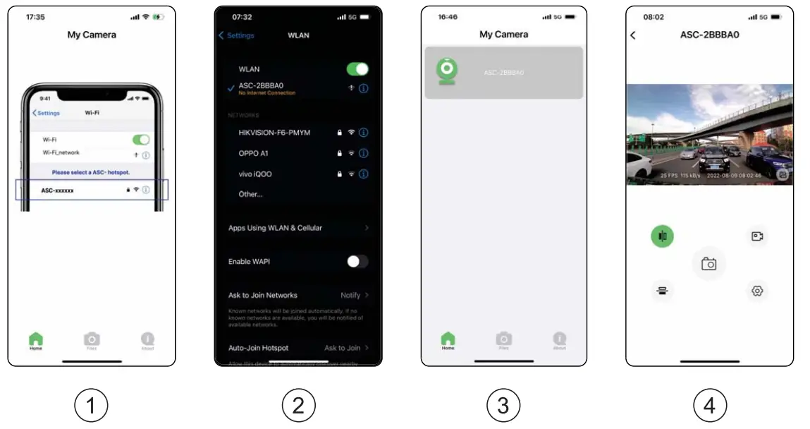 Guang Zhou Yan Xing Zhi Neng Ke Ji You Xian Gong Si CW131 Wifi Parking View Camera - fig - 4