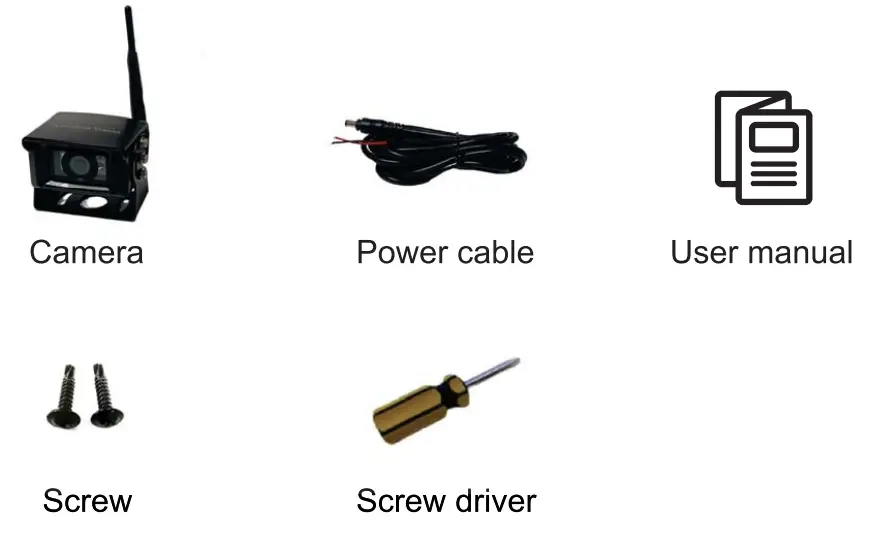 Guang Zhou Yan Xing Zhi Neng Ke Ji You Xian Gong Si CW131 Wifi Parking View Camera - fig