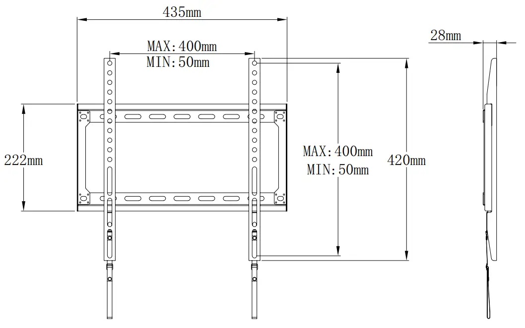 Mounting Dream MD2361 K Low Profile TV Wall Mount - Product