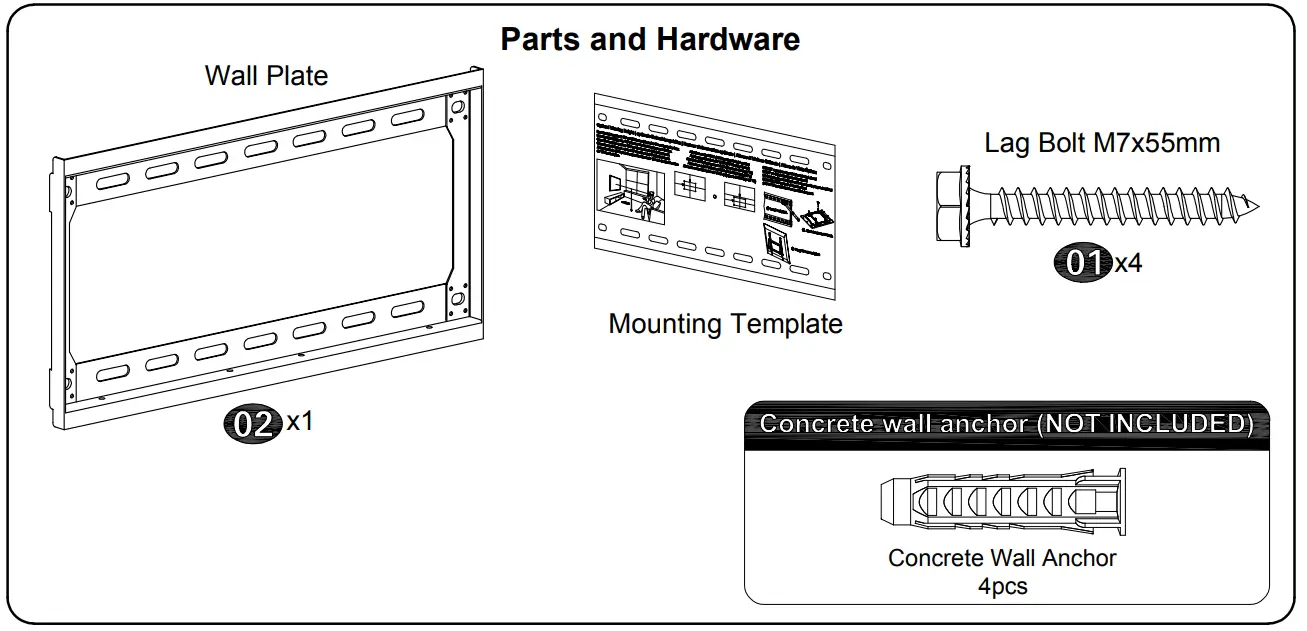 Mounting Dream MD2361 K Low Profile TV Wall Mount - STEP 2