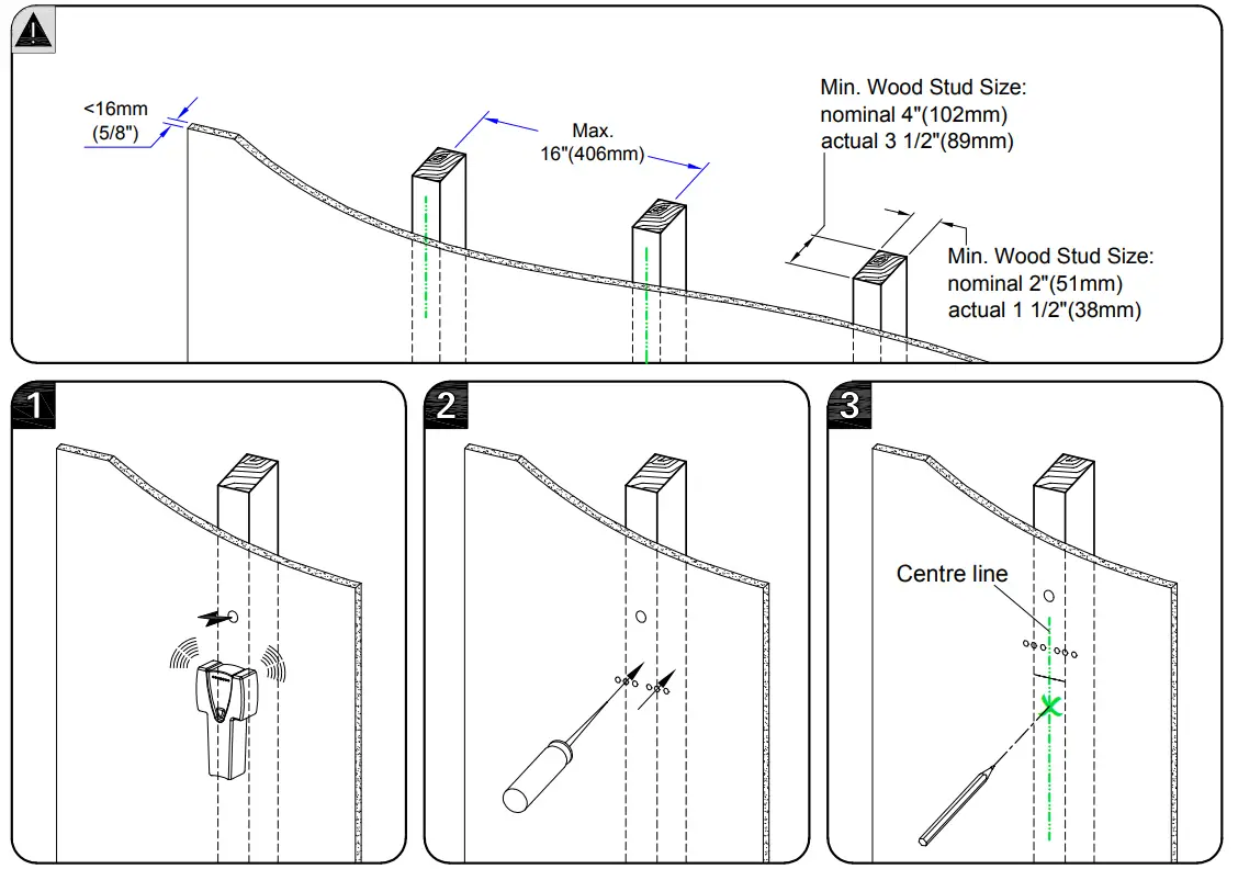 Mounting Dream MD2361 K Low Profile TV Wall Mount - STEP 2A