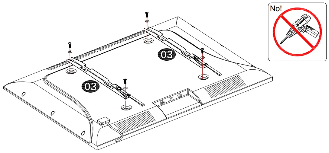 Mounting Dream MD2361 K Low Profile TV Wall Mount - TV Brackets