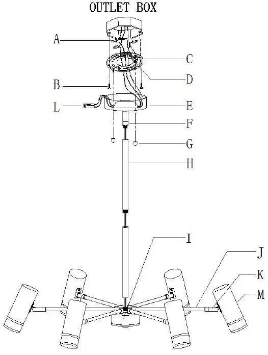 ZEVNI-A04427-Daron-6-Light-Black-Gold-Modern-Contemporary-LED-Chandelier-FIG- (3)