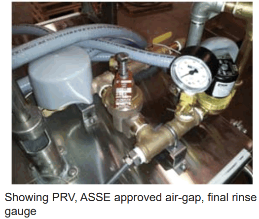 American Dish Service HT 34 Dual Sanitizer Dishwashing Machine - fig 3