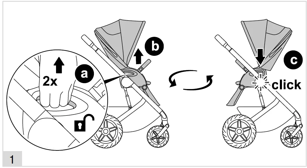 cybex Talos S Lux Pushchair with Carrycot 28