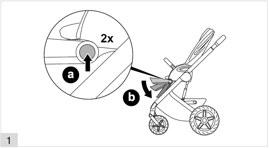 cybex Talos S Lux Pushchair with Carrycot 31