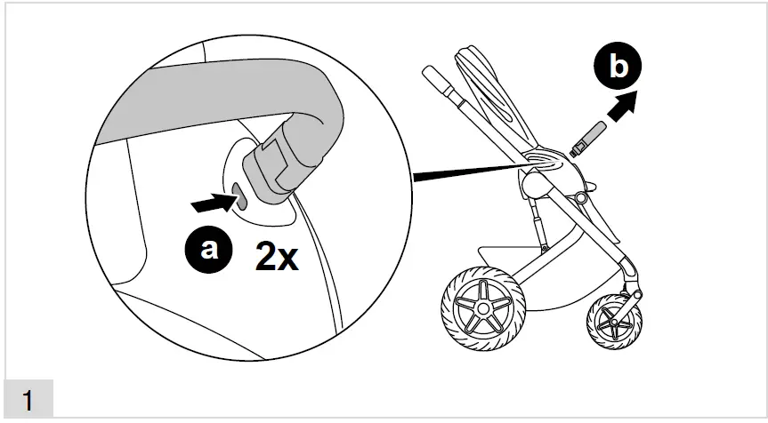 cybex Talos S Lux Pushchair with Carrycot 40