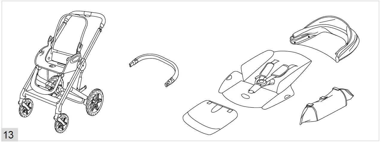 cybex Talos S Lux Pushchair with Carrycot 53
