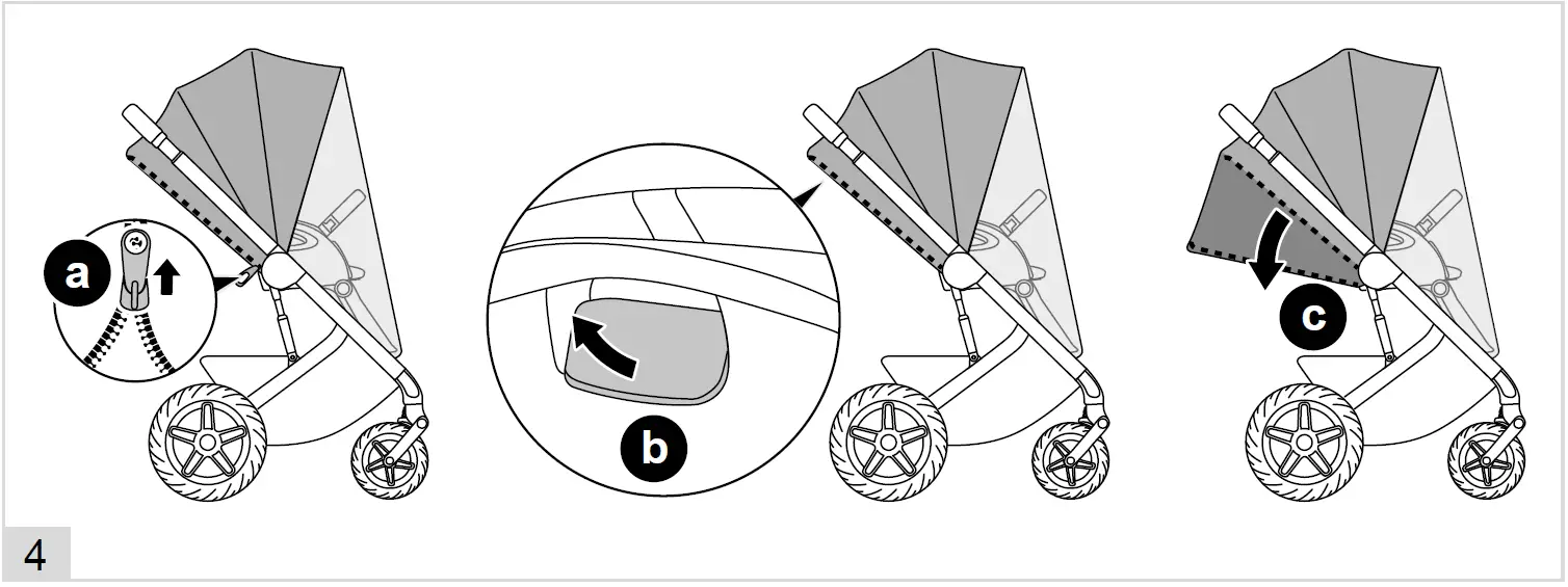 cybex Talos S Lux Pushchair with Carrycot 57