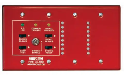 Mircom FA-300-6DDR-CG Marine Fire Alarm Control Unit 7