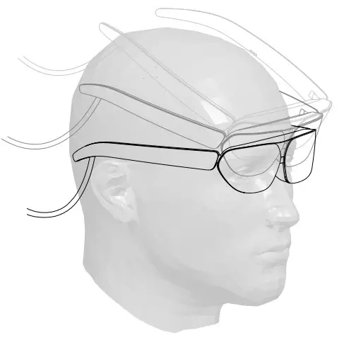 TCL NXTWEAR G Glasses - Wearing