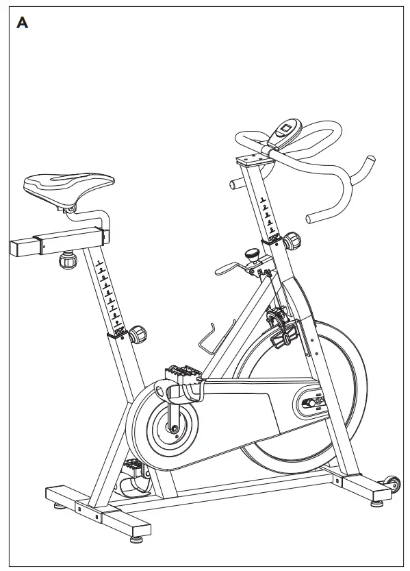 TUNTURI S30 Cardio Fit Sprinter Bike - Fig 1