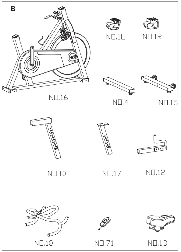 TUNTURI S30 Cardio Fit Sprinter Bike - Fig 2