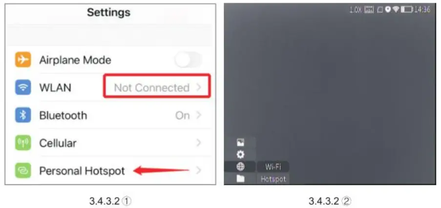 Connect via Wi-Fi