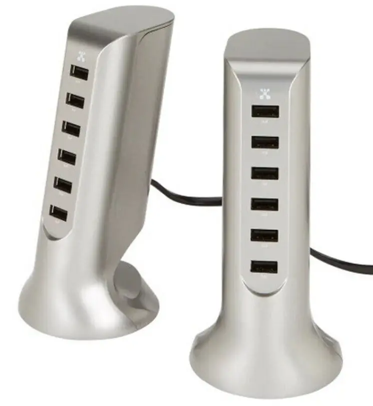 atomi 40W Charge Tower Pro PD Port + USB-C Port + 4 Smart Charge USB Ports