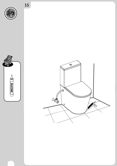 SENSEA NEO Back to Wall Toilet Bowl - fig 10