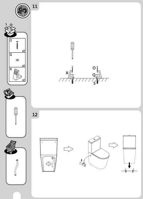 SENSEA NEO Back to Wall Toilet Bowl - fig 8