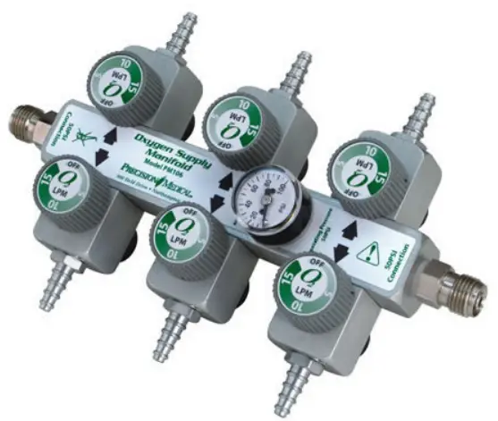 PRECISION-MEDICAL-PM106-Series-Oxygen-Supply-Manifold-PRODUCT
