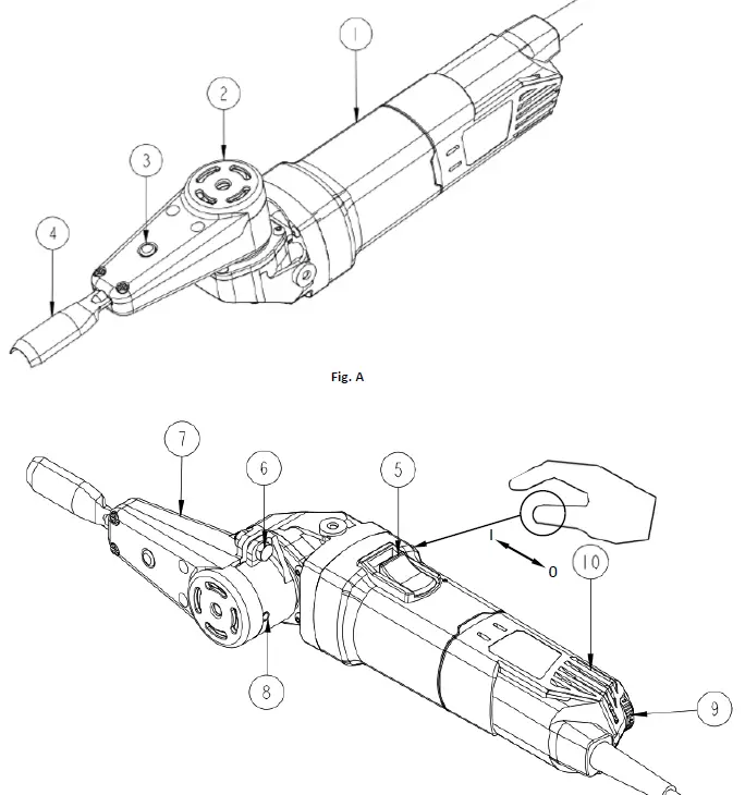 ARBORTECH PCH.FG.900.60 Power Chisel Multi Purpose Tool 1