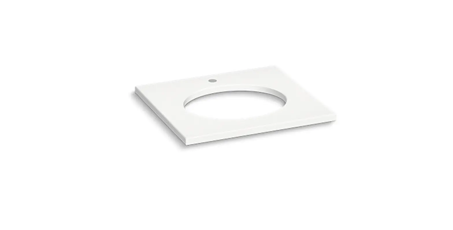 Kohler K-28247 Silestone 25 Inch Quartz Vanity Top With Oval Cutout Instruction Manual Kohler K-28247 Silestone 25 Inch Quartz Vanity Top With Oval Cutout Instruction Manual